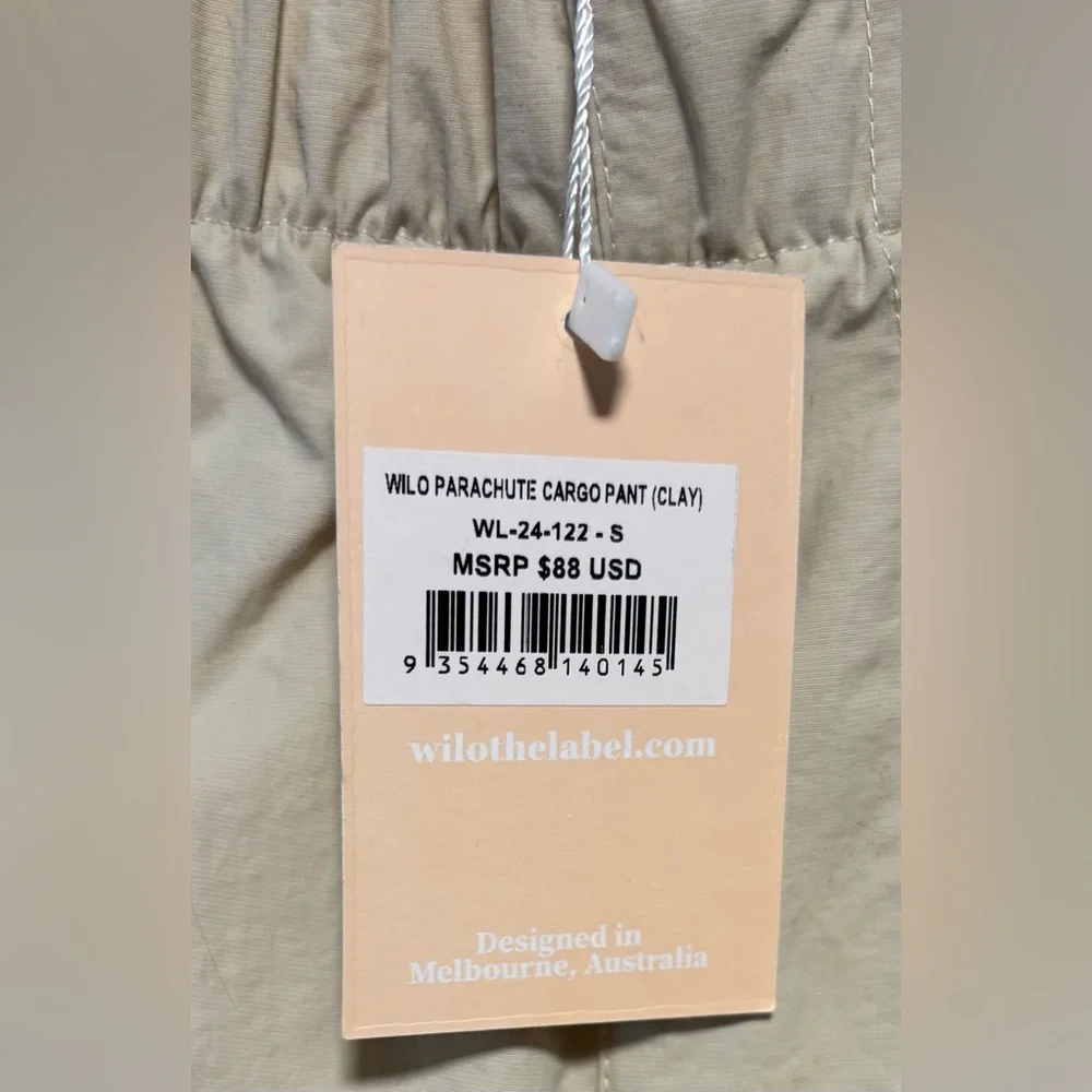 NWT WILO Parachute/Cargo Pants size Small - Picture 9 of 12